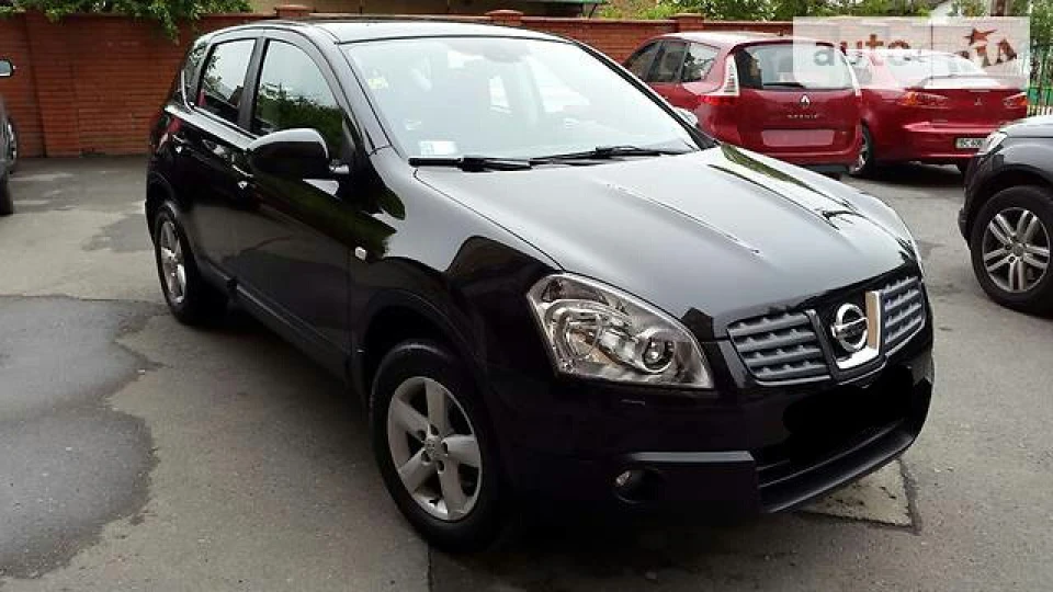 Nissan Qashqai Перша реєстрація31.10.08 2