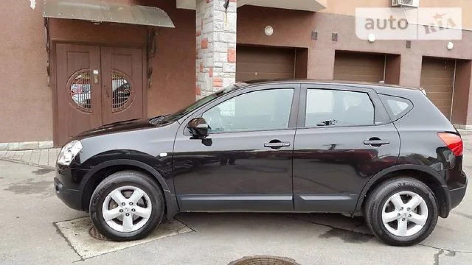 Nissan Qashqai Перша реєстрація31.10.08 3