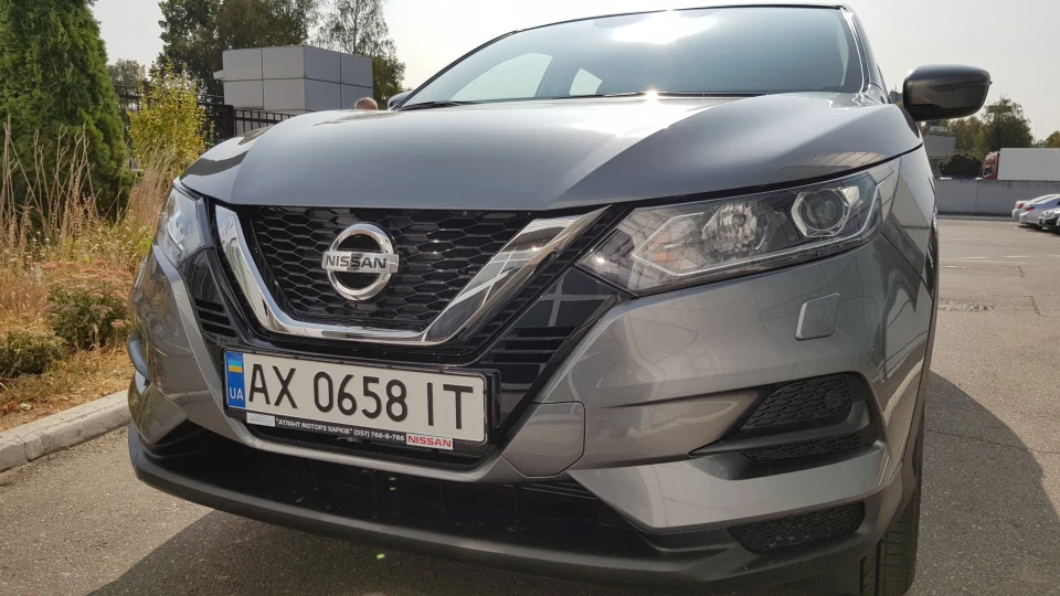 Nissan Qashqai Сірий на турбі 3