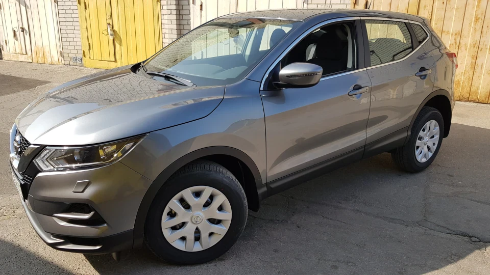 Nissan Qashqai Сірий на турбі 5