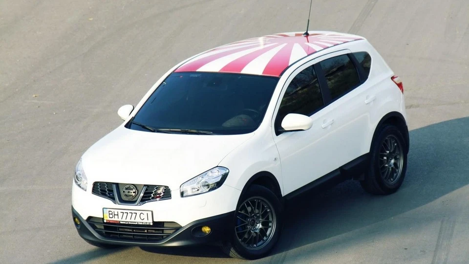 Nissan Qashqai White 3