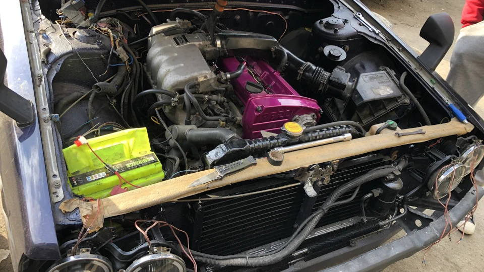 Nissan Skyline R30 Violet Wagon RB20DE 5