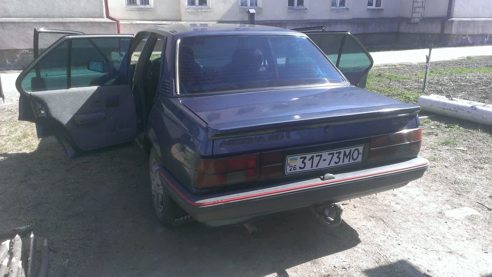 Opel Ascona 2.0i GT версія!