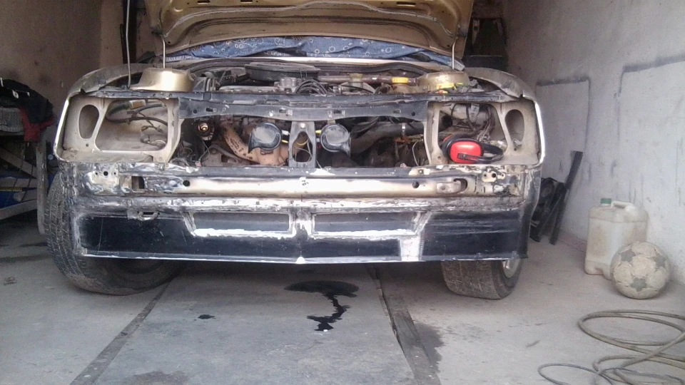 Opel Ascona бежевий металік тюнинг т 3