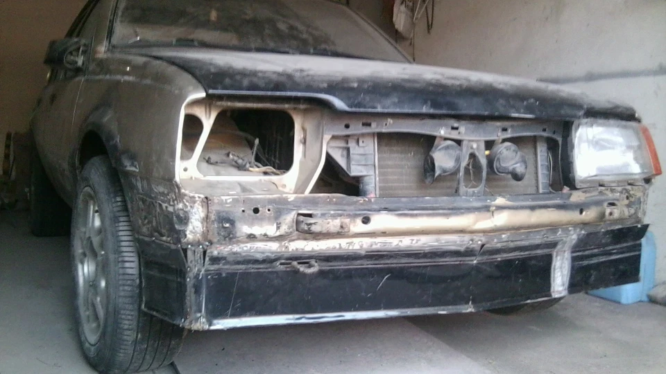 Opel Ascona бежевий металік тюнинг т 4