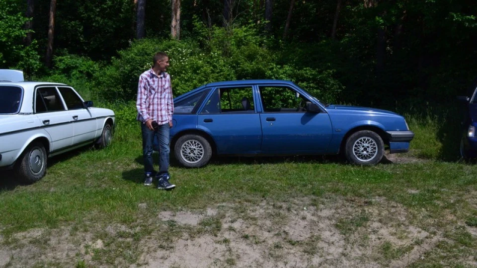 Opel Ascona Blue beast