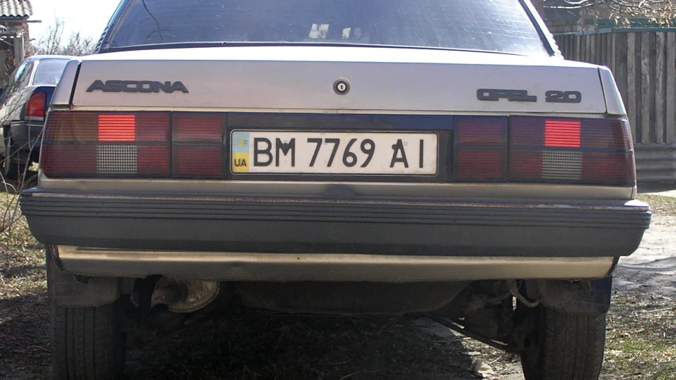 Opel Ascona мій Гасконец 3