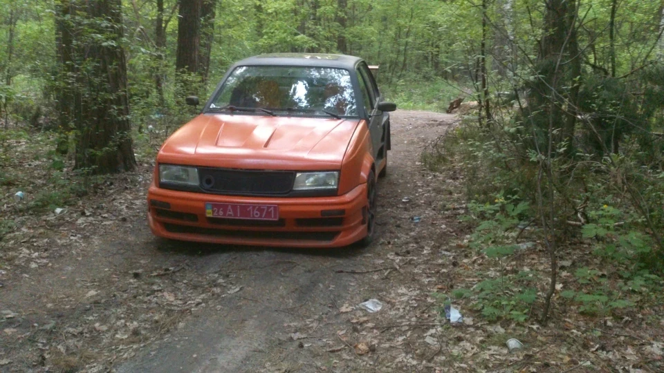 Opel Ascona опель аскона Апельсин 3