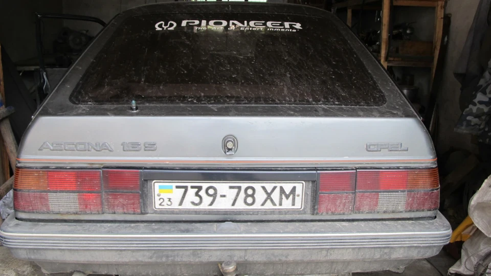 Opel Ascona Сіра МИшка 3