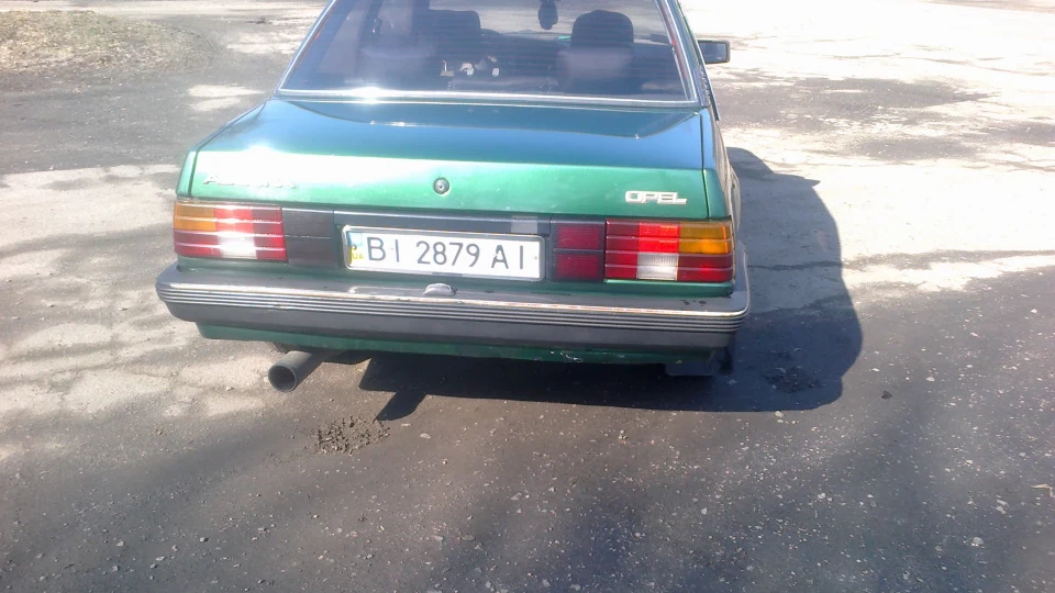 Opel Ascona Зелений дизелек 5