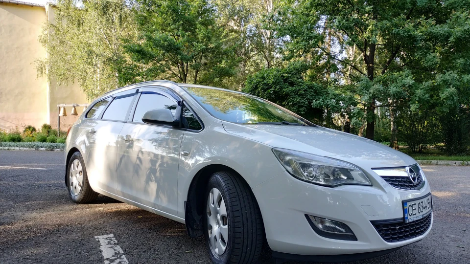 Opel Astra Білий Білий 5