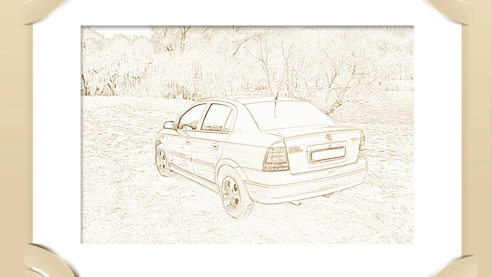 Opel Astra Сіренький 2