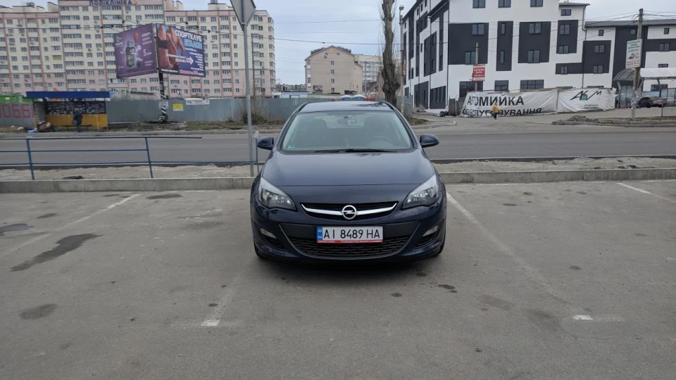 Opel Astra Синій ТурбоВаген 3