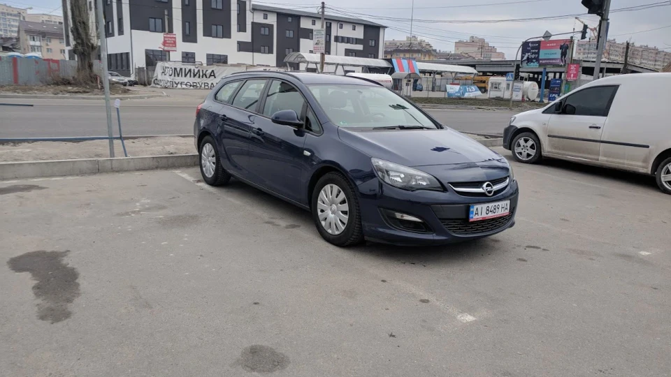 Opel Astra Синій ТурбоВаген 4