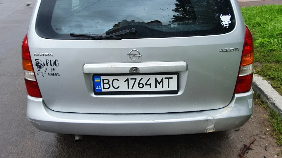 Opel Astra Сірий металік 2