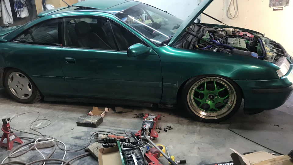 Opel Calibra С20хе, getrag f28,4x4 4