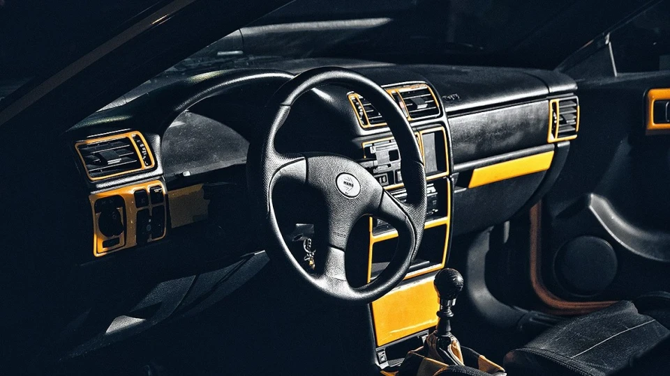 Opel Calibra Yellow Evo 5