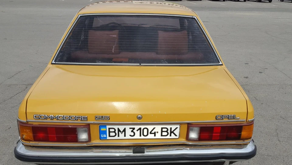 Opel Commodore German Orange 5