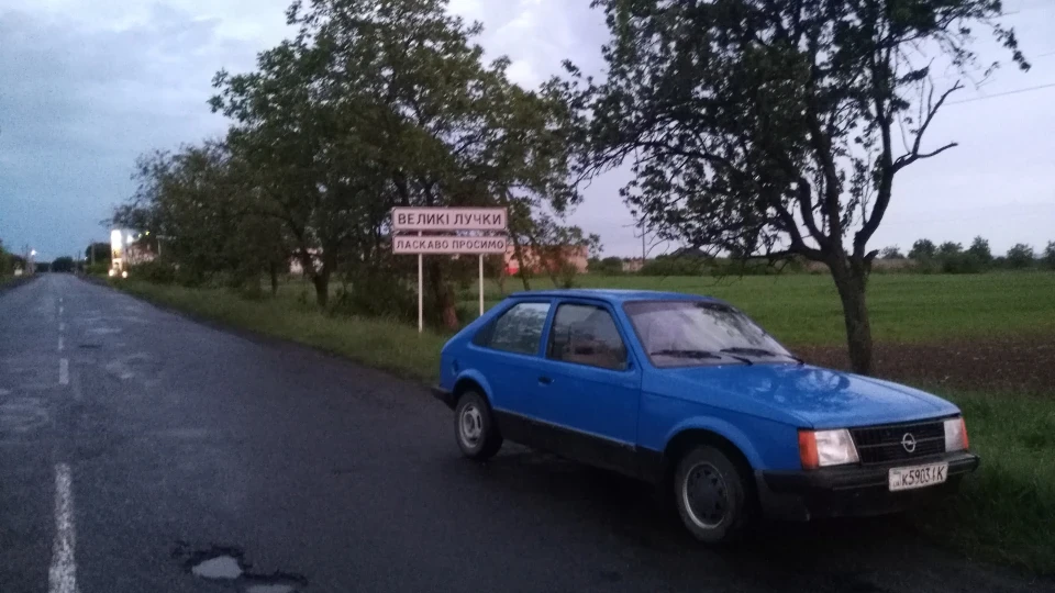 Opel Kadett D душа GTE + серце GSI 3