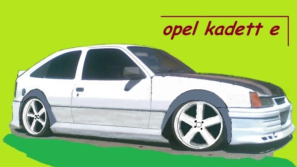 Opel Kadett E tuned by rork_&AMRG 3