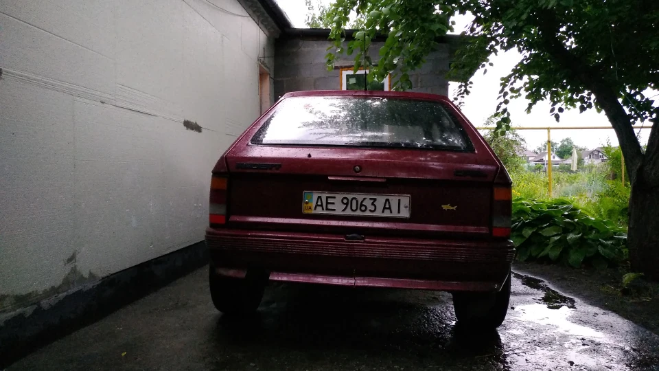 Opel Kadett red