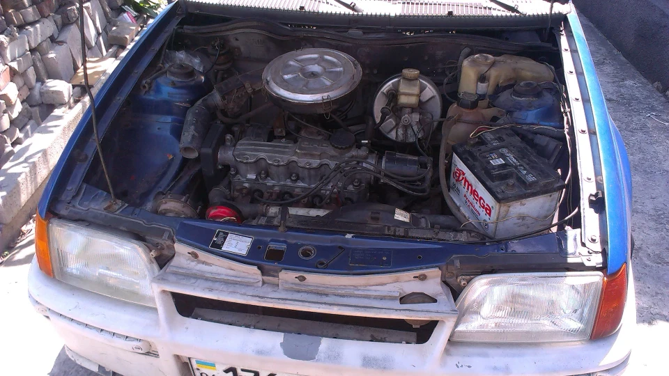 Opel Kadett ///синій ||| жопель 5