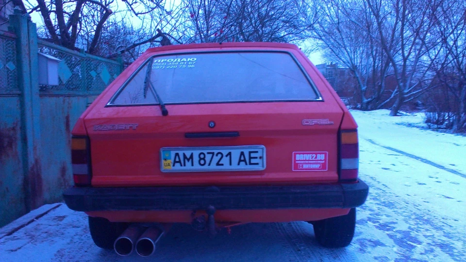Opel Kadett ТРОФЕЙ