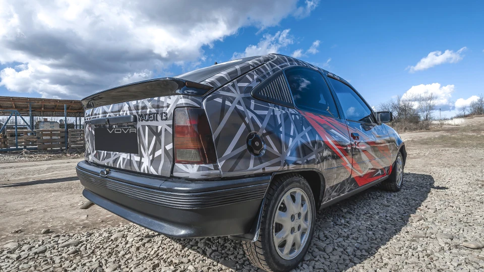 Opel Kadett Vinyl style😎 2