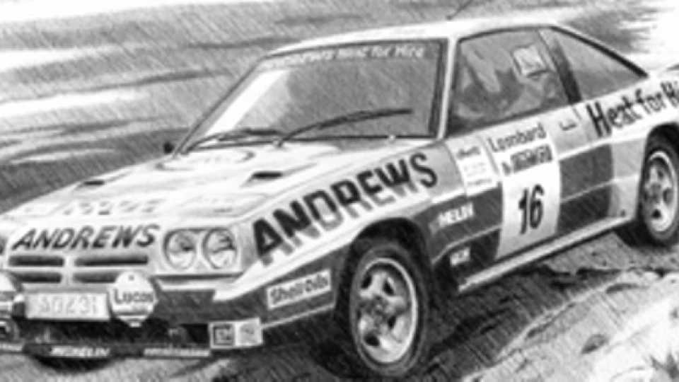 Opel Manta ретро зло 4