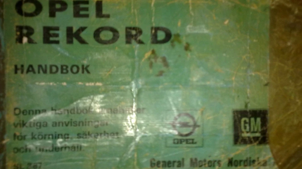 Opel Rekord 2100 Diesel 3