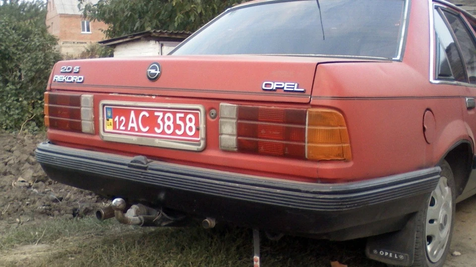 Opel Rekord мій візок 2