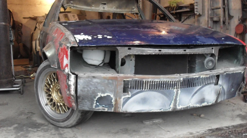 Opel Rekord V8 old school 2