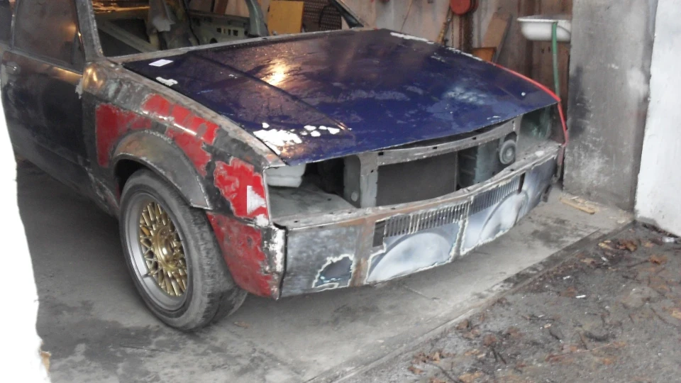 Opel Rekord V8 old school 5