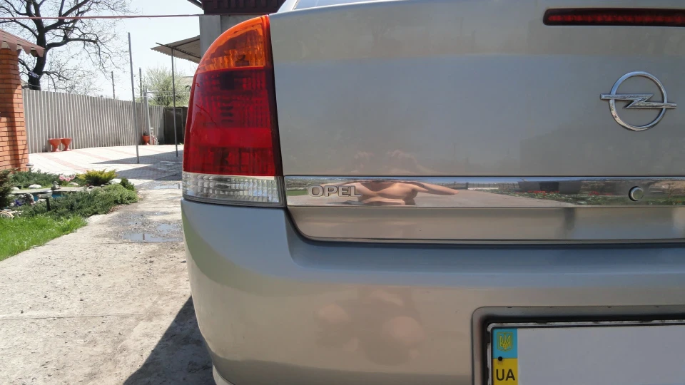 Opel Vectra згоріла сучка( 2