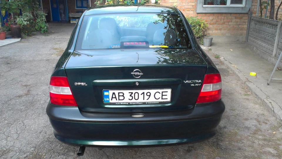 Opel Vectra Зеленка 3