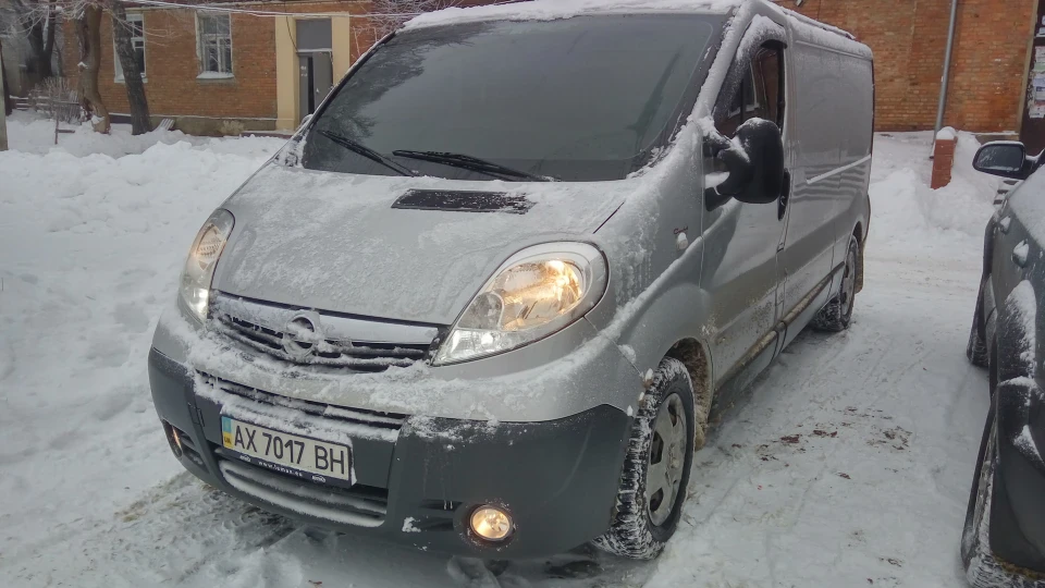 Opel Vivaro Silver Виварка