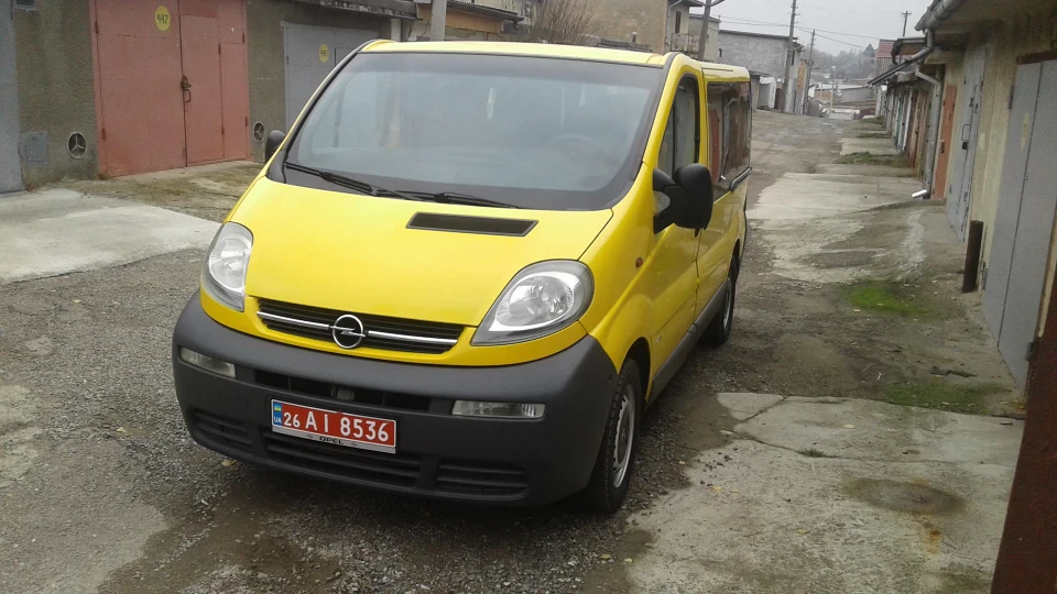 Opel Vivaro жовта мураха 3
