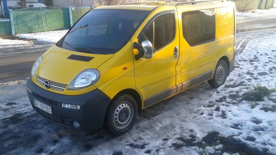 Opel Vivaro ЖОВТИЙ СТАРИЙ! 5
