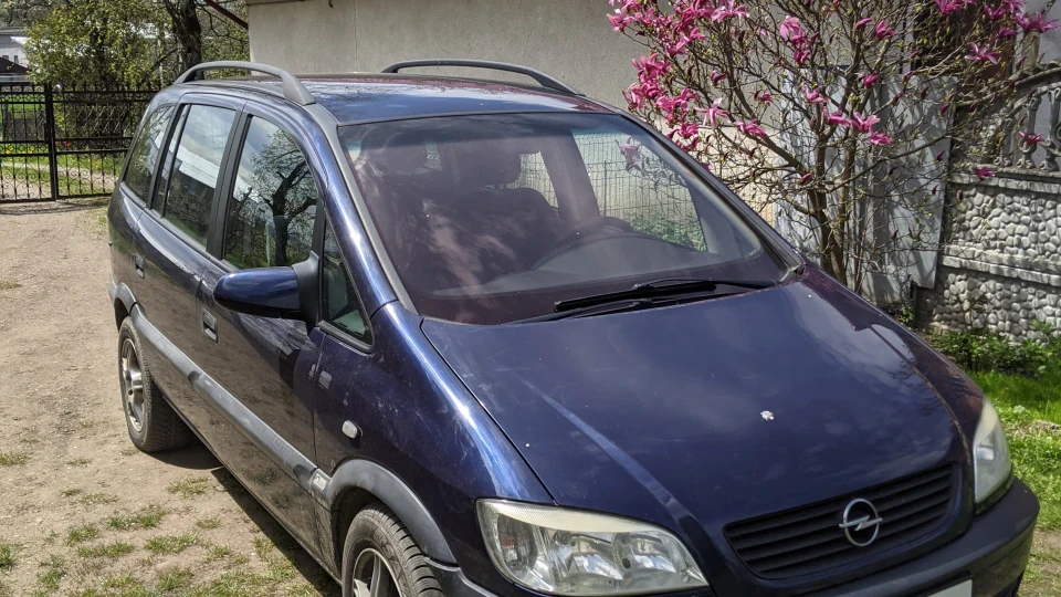 Opel Zafira 1.6 бензин 16клап.