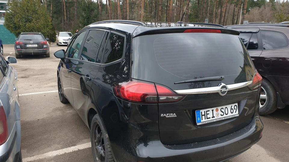 Opel Zafira 1.8 LPG. Tačila bati 3