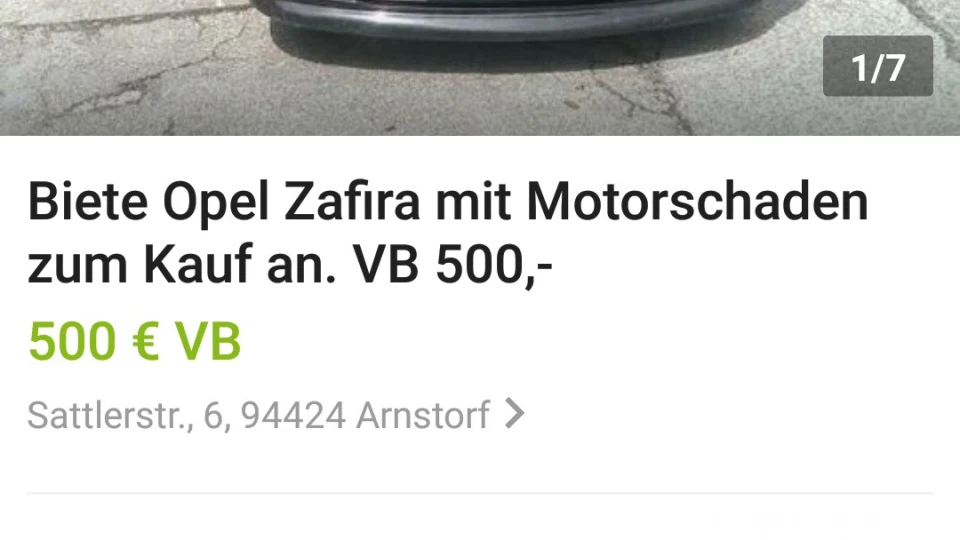 Opel Zafira Irmscher 2