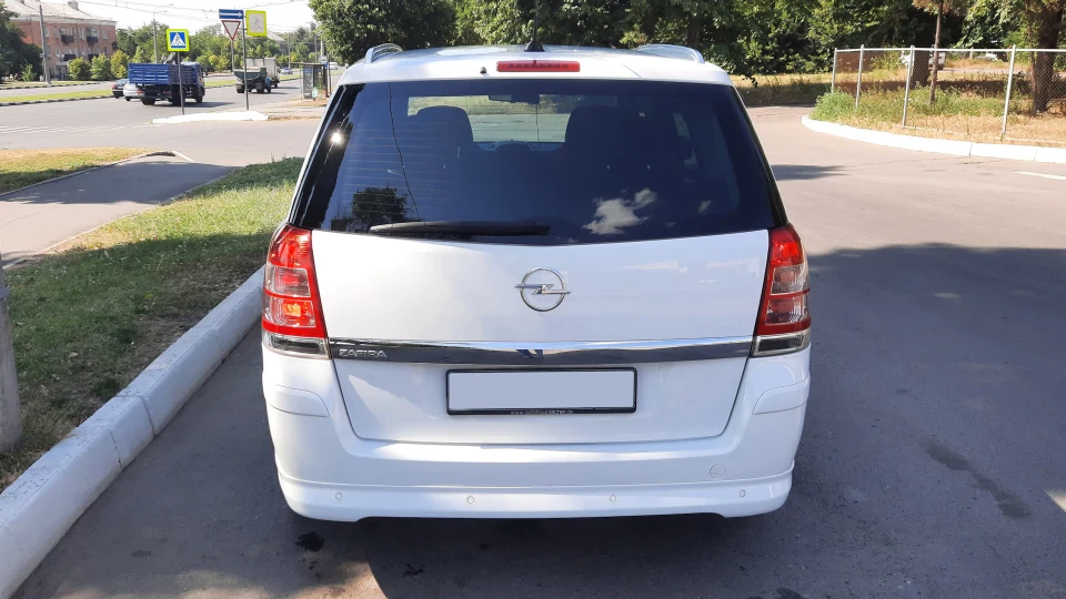 Opel Zafira В OPC-Line обважування 2