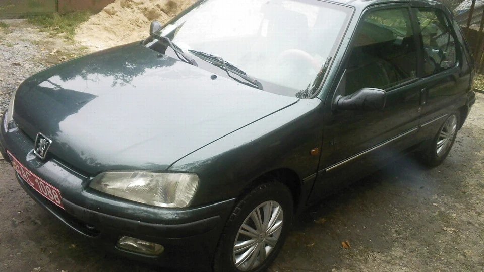 Peugeot 106 1.1 зелений металік 2