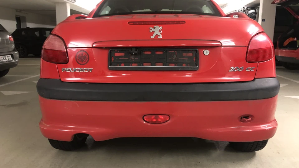 Peugeot 206 CC Red Banger 1.6 3