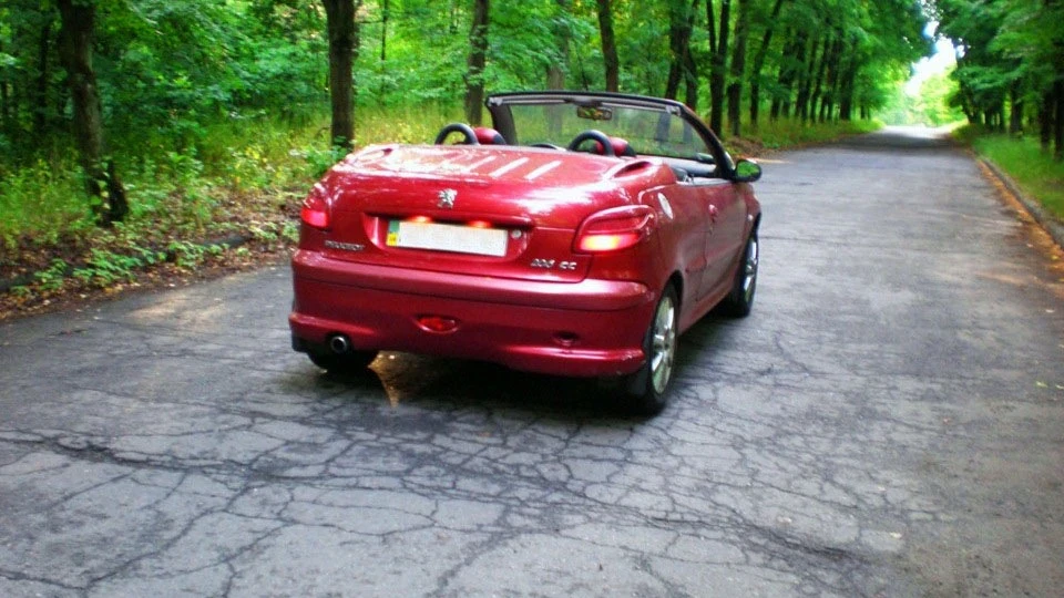 Peugeot 206 CC СОЛОДКА ВИШЕНКА 2