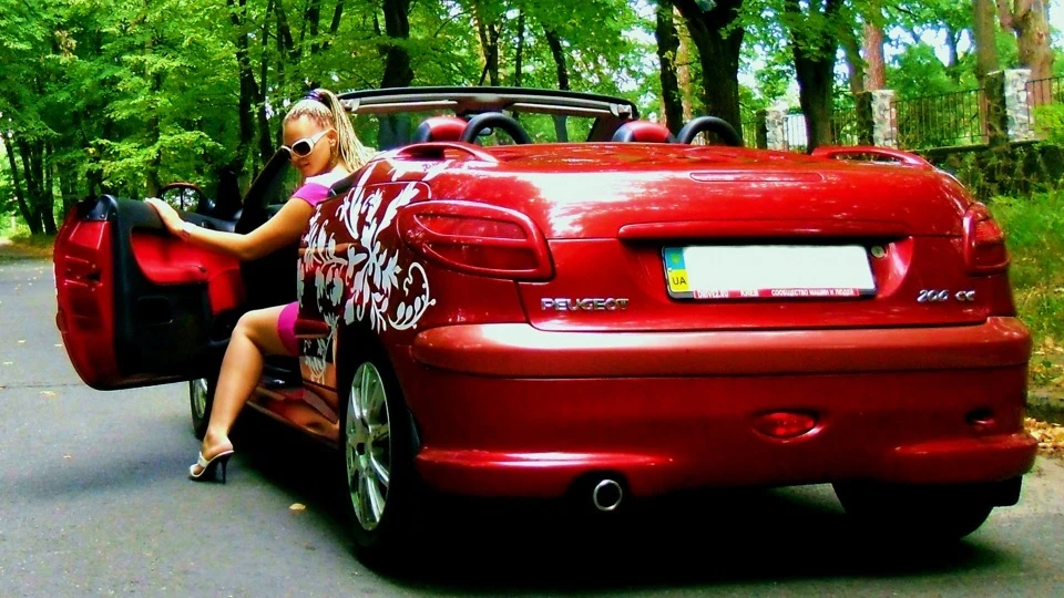 Peugeot 206 CC СОЛОДКА ВИШЕНКА 5