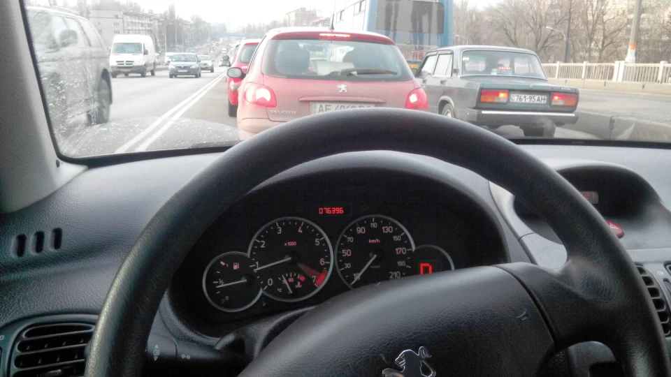 Peugeot 206 1.4i пижара 2