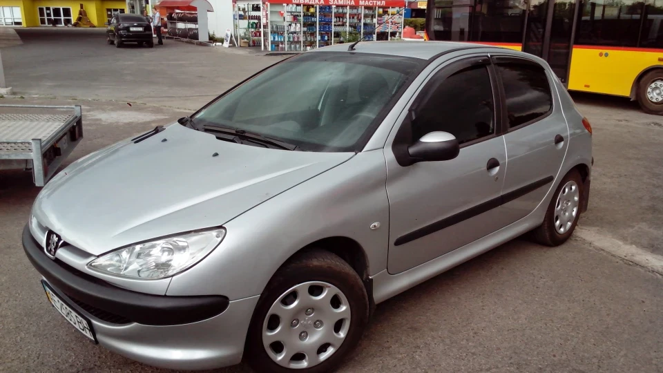 Peugeot 206 1.4i пижара 3