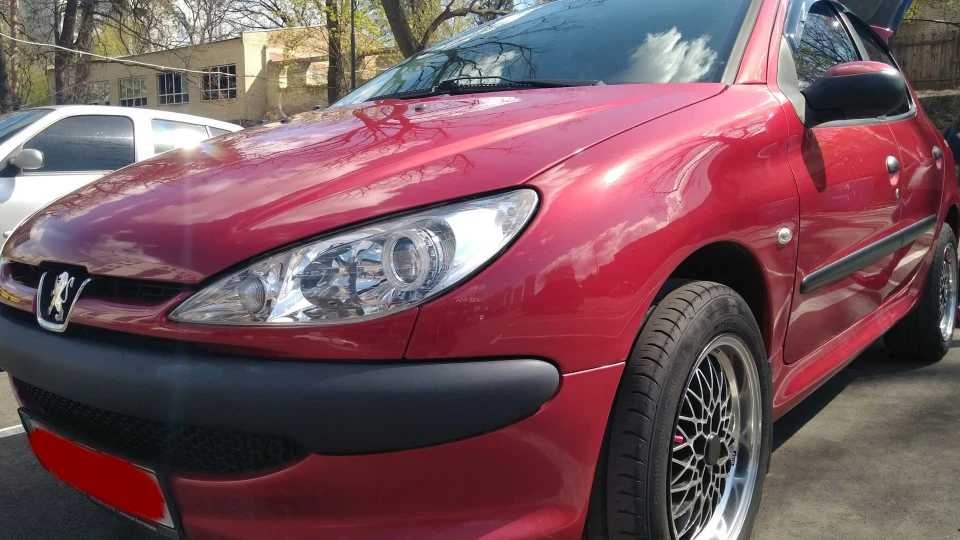 Peugeot 206 Помада! 3