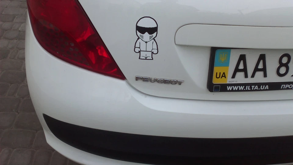 Peugeot 207 Біла машинка 4